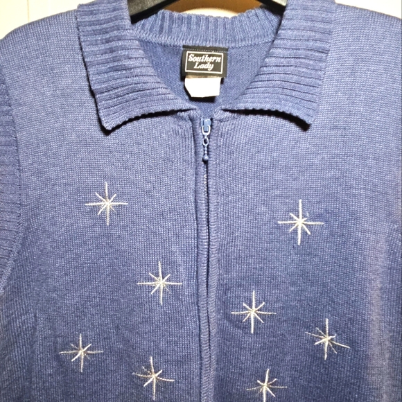 Southern Lady Christmas Angels Sweater Vest - Picture 6 of 9